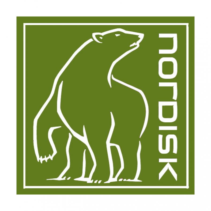 9枚　白　キャンプ　ステッカー NORDISK（ノルディスク） White Bear sticker シロクマロゴステッカー