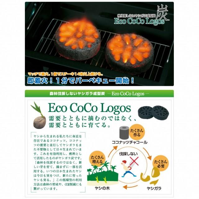 ロゴス エコココロゴス・ラウンドストーブ 2 (83100102) キャンプ 炭 LOGOS｜alpen-group｜03