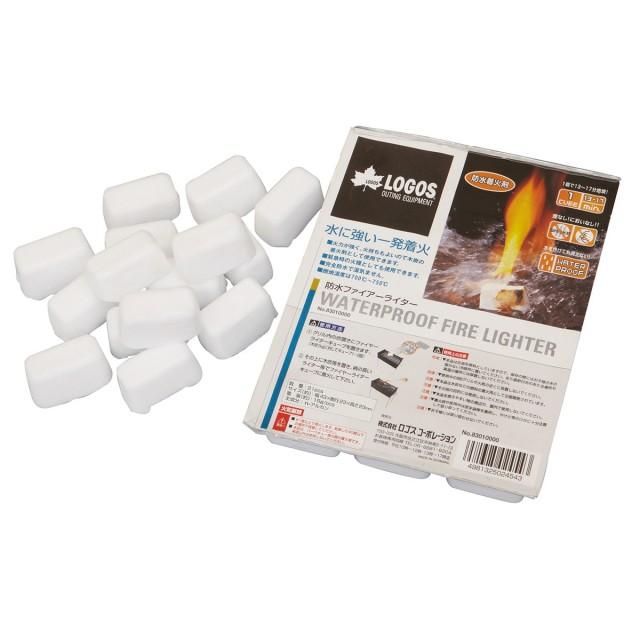 ロゴス logos ファイアーライター 着火剤 アウトドア BBQ 計12箱 LOGOS（ロゴス） 防水・ファイアーライター (83010000) キャンプ 着火