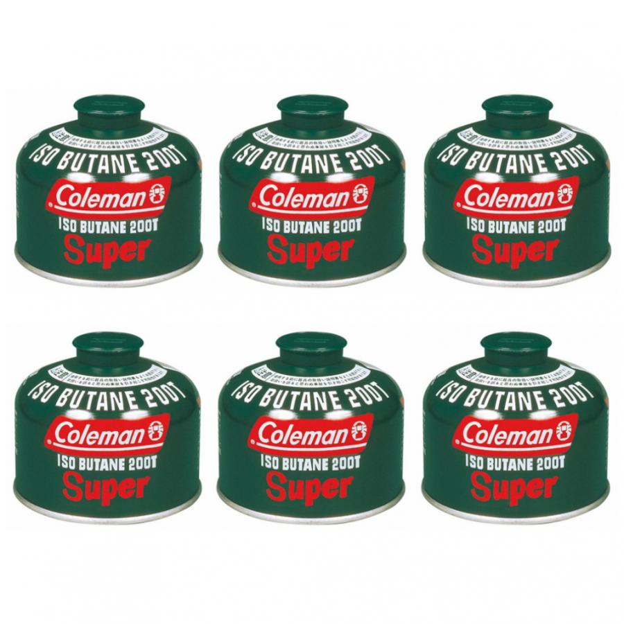 Coleman（コールマン） 純正イソブタンガス燃料 Tタイプ 230g 6本