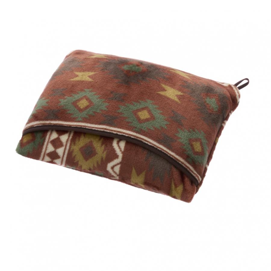 LOGOS（ロゴス） 難燃・クッションブランケットレッド 71809821