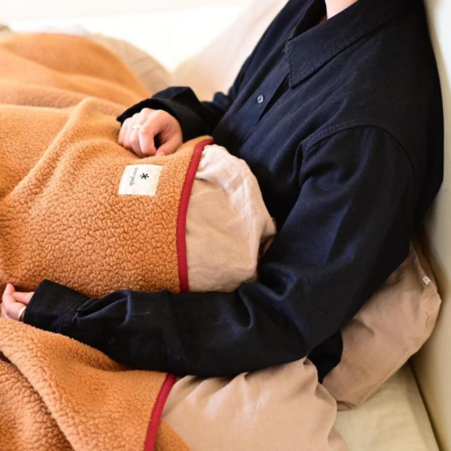 snow peak（スノーピーク） Thermal Boa Fleece Blanket One Brown AC