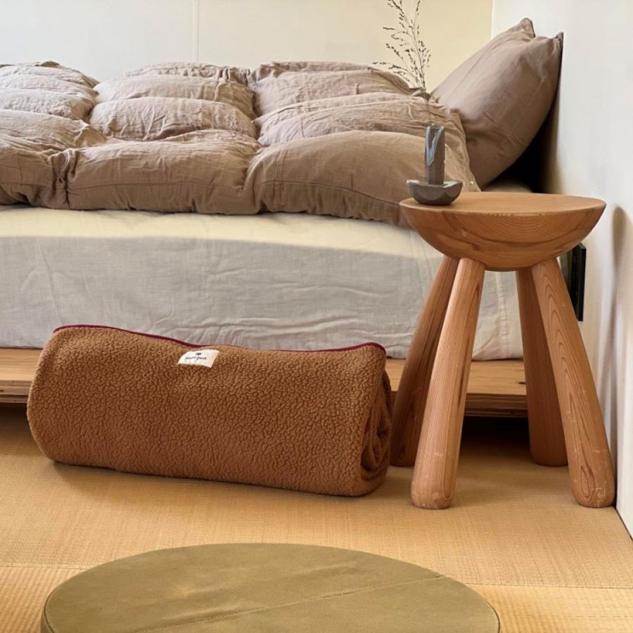 snow peak（スノーピーク） Thermal Boa Fleece Blanket One Brown AC