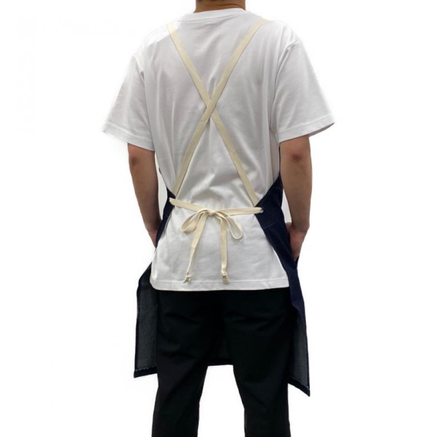 ごんどり　エプロン 胸当てエプロン[KAZEN製品] APK784 | 飲食店制服・フード