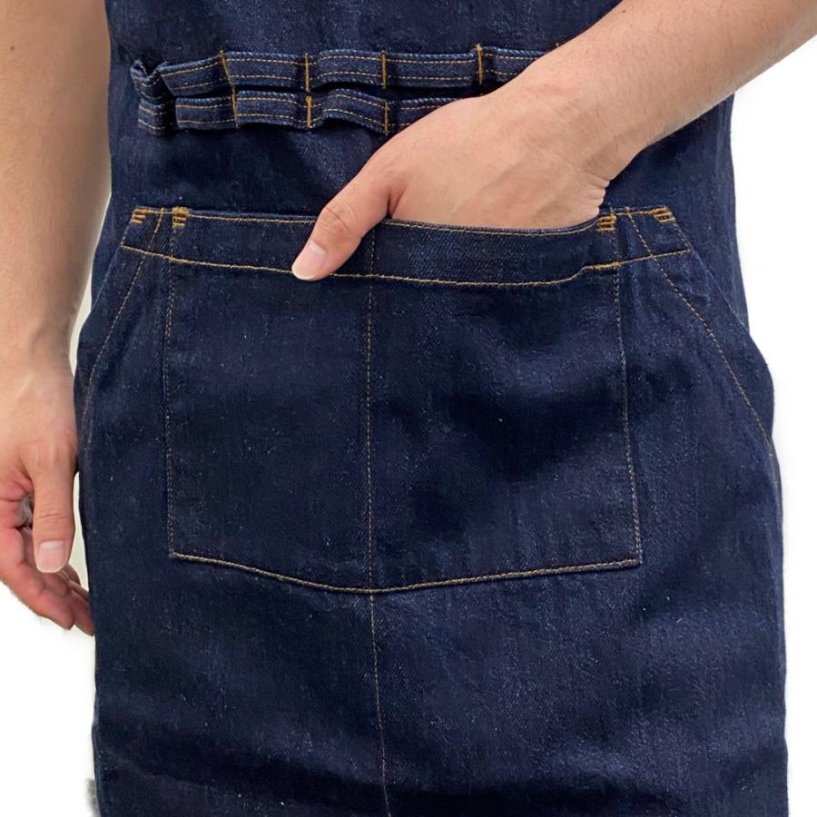 アルペンアウトドアーズ × COCO壱 Uデニムエプロン AO9D3011AP