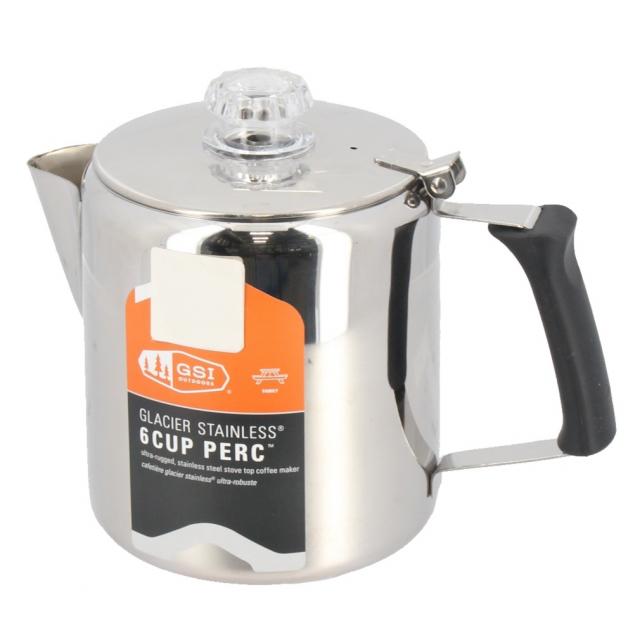ジーエスアイ ステンレスパーコレーター 6CUP 11870006000006 キャンプ クッキング GSI