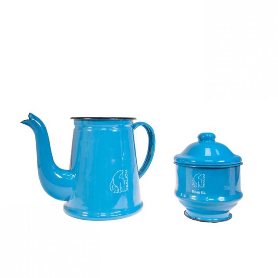 ノルディスク　Nordisk Madam Bla スカイブルー　6点セット NORDISK（ノルディスク） Madam Bla Coffee Pot 1.5L 119092 キャンプ