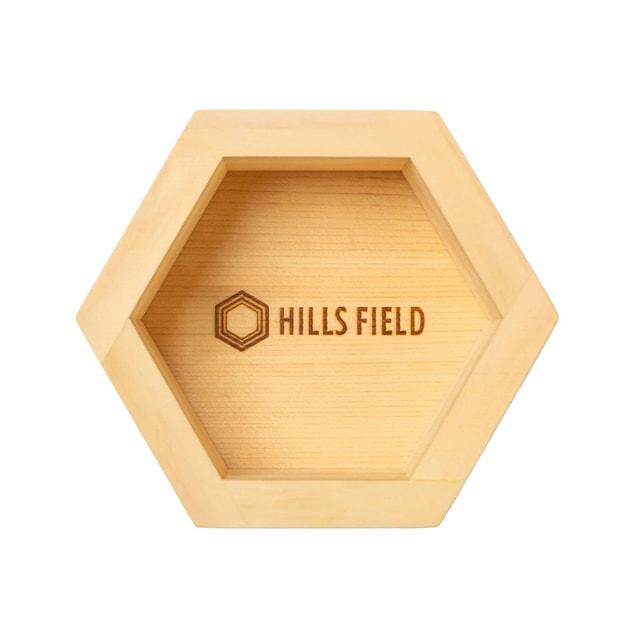 HILLS FIELD 木製アウトドア食器 多面体形状 ヒルズフィールド 六角升 HFMASHXA キャンプ 食器 カップ HILLS FIELD