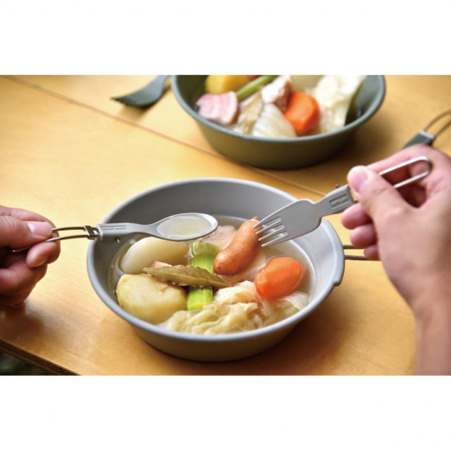 UNIFLAME（ユニフレーム） カラカト グレー 668719 キャンプ 食器