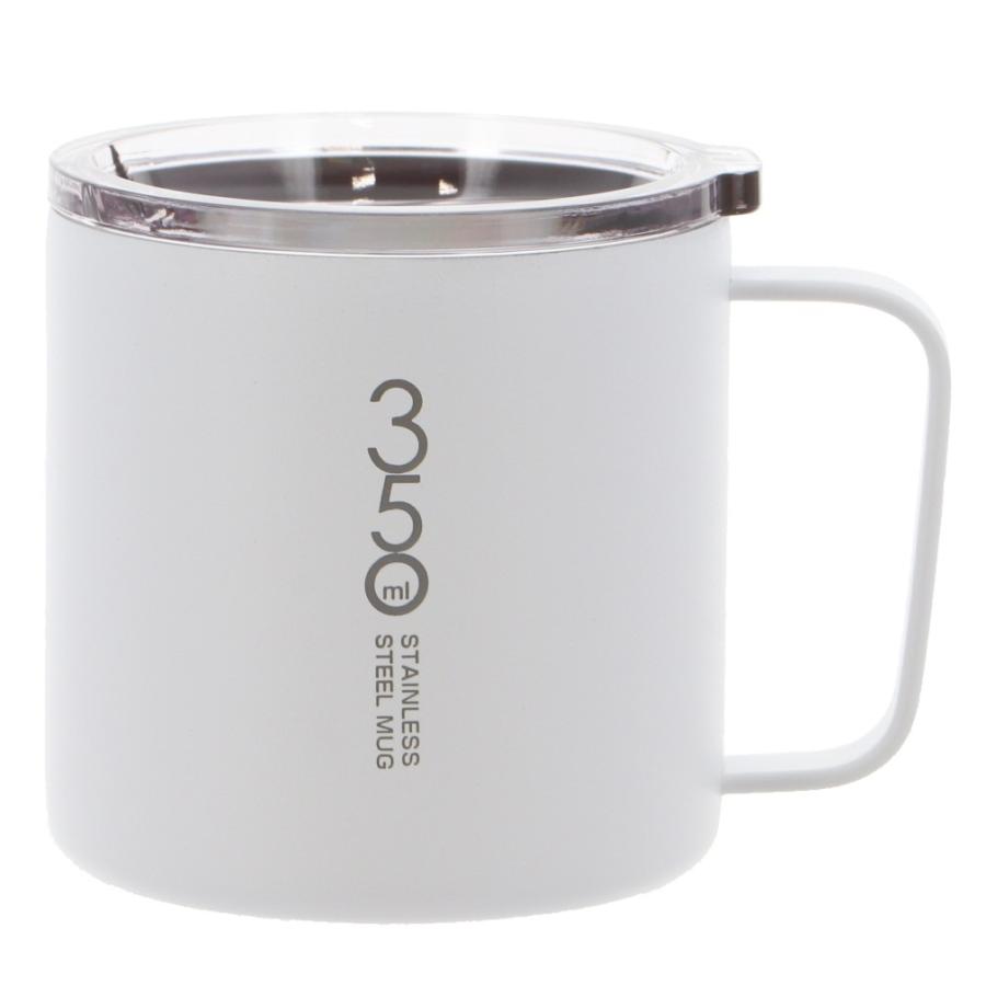 IGNIO（イグニオ） ステンレス 350ml 蓋つき 真空マグ ホワイト