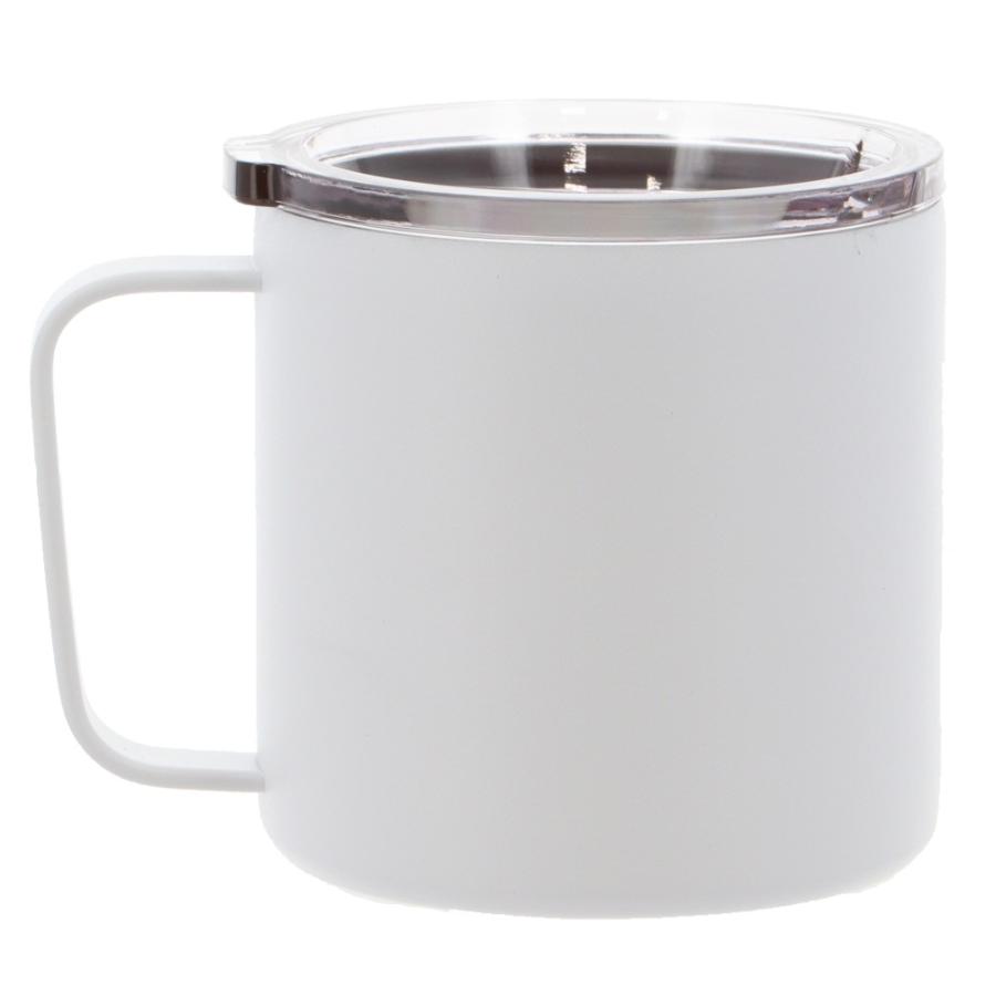 IGNIO（イグニオ） ステンレス 350ml 蓋つき 真空マグ ホワイト