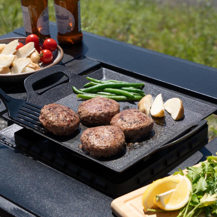 値下げ。MFGクッキングオーブンプレート26cm アルペンアウトドアーズ アルミグリドルプレート26 キャンプ