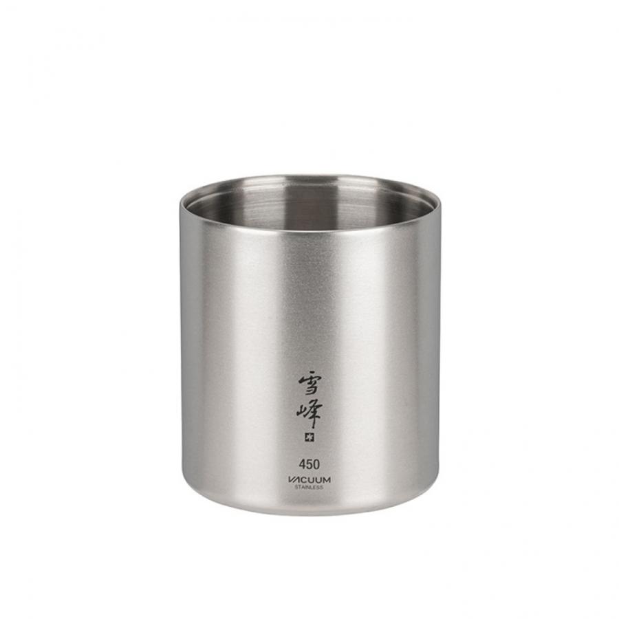 snow peak スノーピーク 真空雪峰スタッキングマグ 300/450