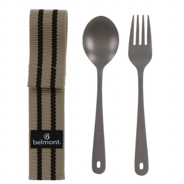 チタン製カトラリーセット（UNIFLAME、Peak、Belmont） チタン製カトラリーセット（UNIFLAME、Peak、Belmont） チタン製