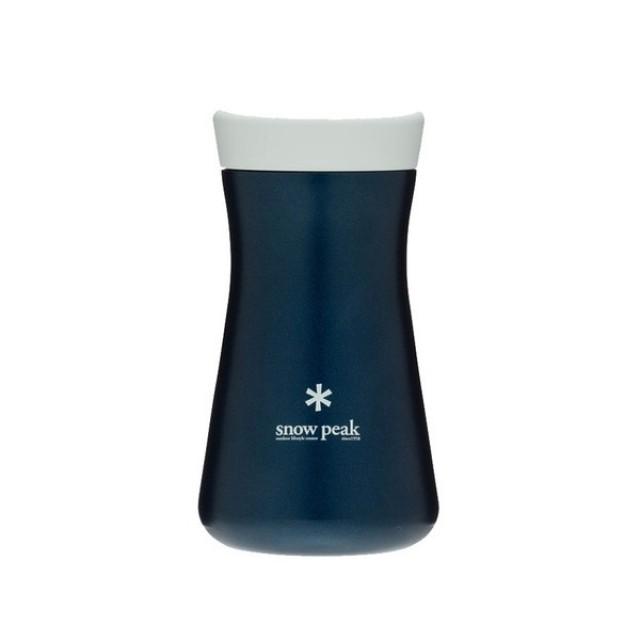 スノーピーク　ステンレス真空ボトル　　ブラック・ネイビーTW-350-NV snow peak（スノーピーク） ステンレス真空ボトルタイプT350 ネイビー