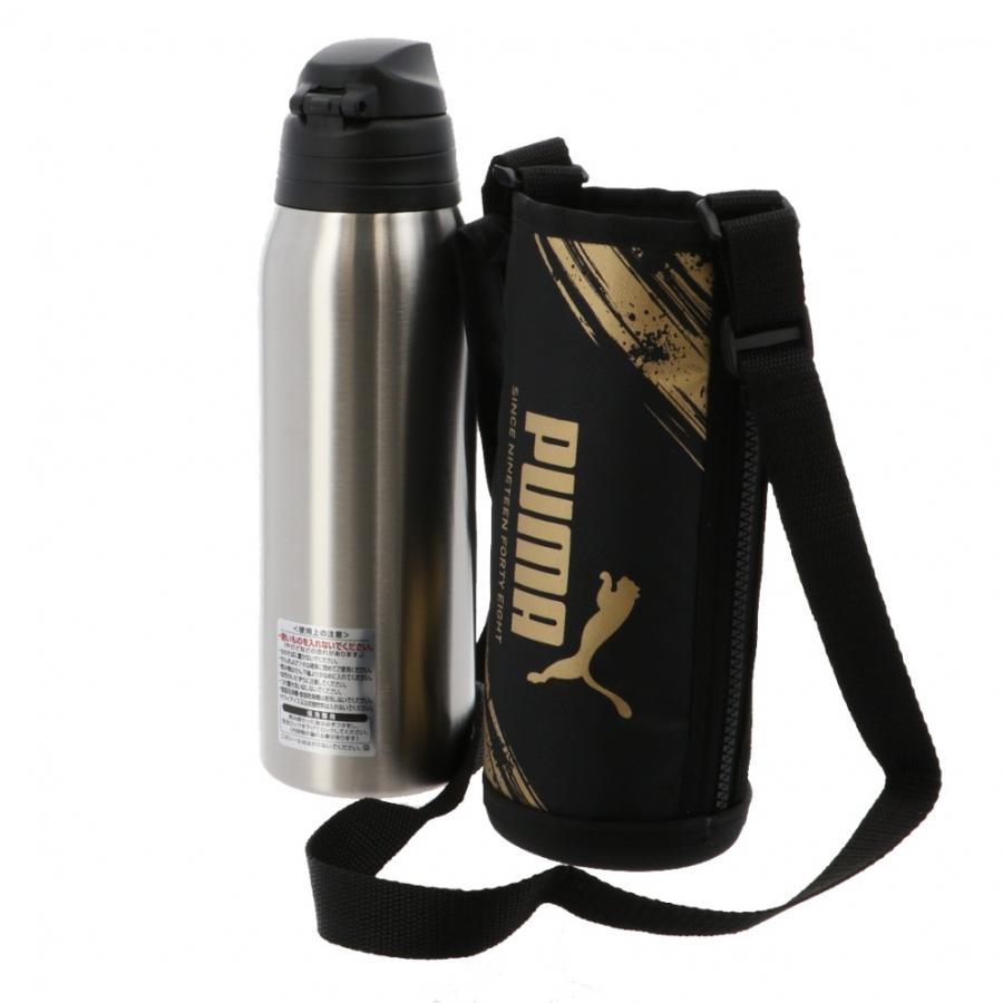 PUMA プーマ ステンレスボトル 1L PM304A 水筒 : ブラック PUMA プーマ ステンレスボトル 1L PM304A 水筒 : ブラック