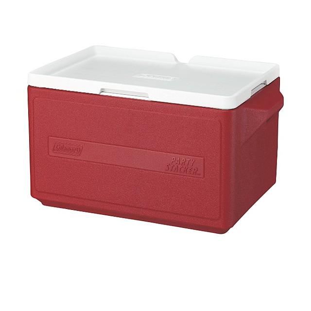 廃番・レア】Coleman パーティースタッカー 33QT レッド