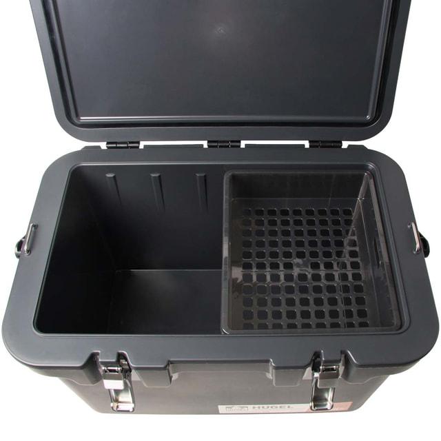 ヒューゲル 真空断熱クーラーボックス 211177 GY キャンプ ハード