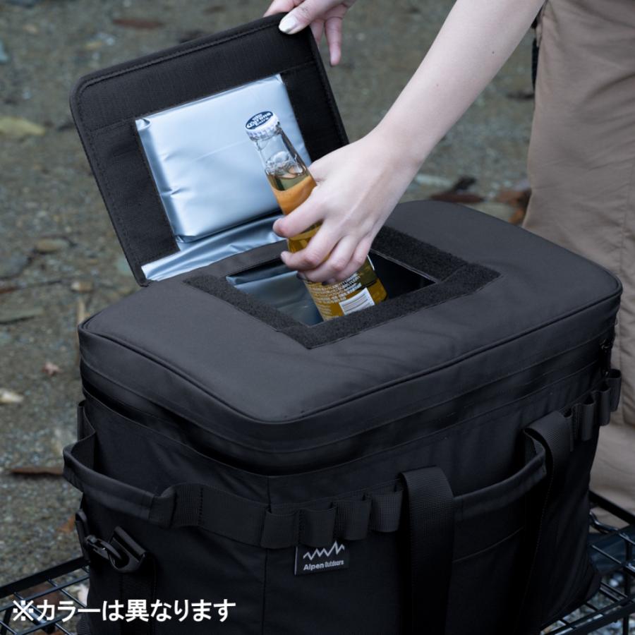 アルペンアウトドアーズ 高保冷 ソフトクーラー 25L キャンプ : タン