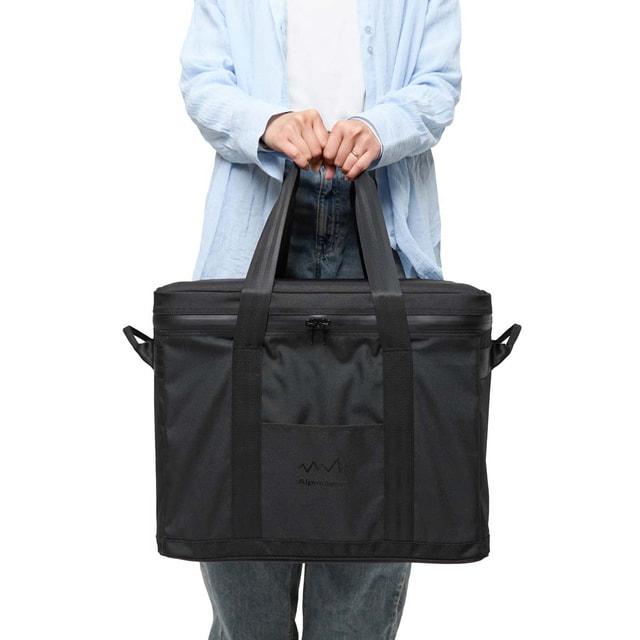 アルペンアウトドアーズ 軽量真空断熱6面クーラー30 キャンプ ハード