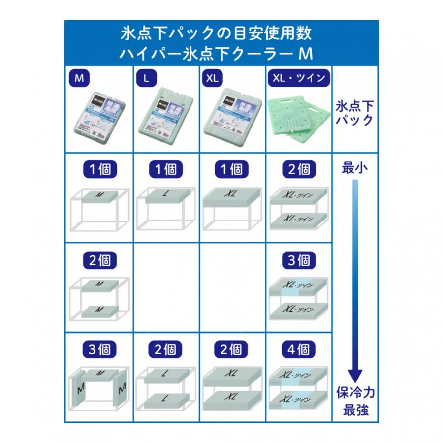 ロゴス ハイパー氷点下クーラー M (81670070) 12L キャンプ ハードクーラー LOGOS 暑さ対策 2303_moの画像