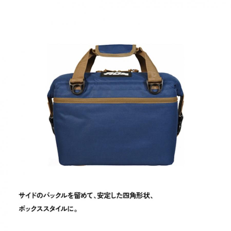 エーオークーラーズ AO 12パックキャンバス ソフトクーラー AO12ABTN