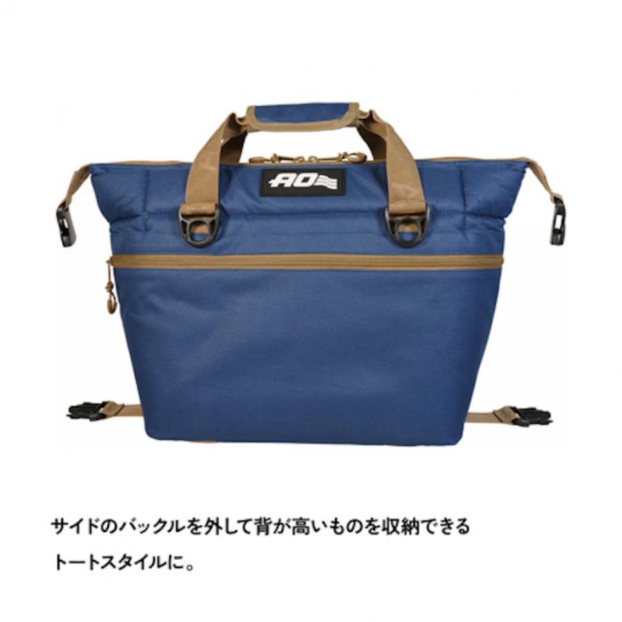 エーオークーラーズ AO 12パックキャンバス ソフトクーラー AO12ABTN