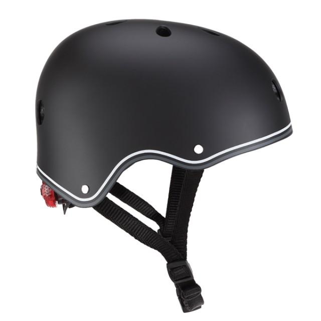 グロッバー LEDライト付きヘルメット 48-53 ブラック WKGB505120 ジュニア キッズ子供 エクストリームスポーツ ヘルメット GLOBBER