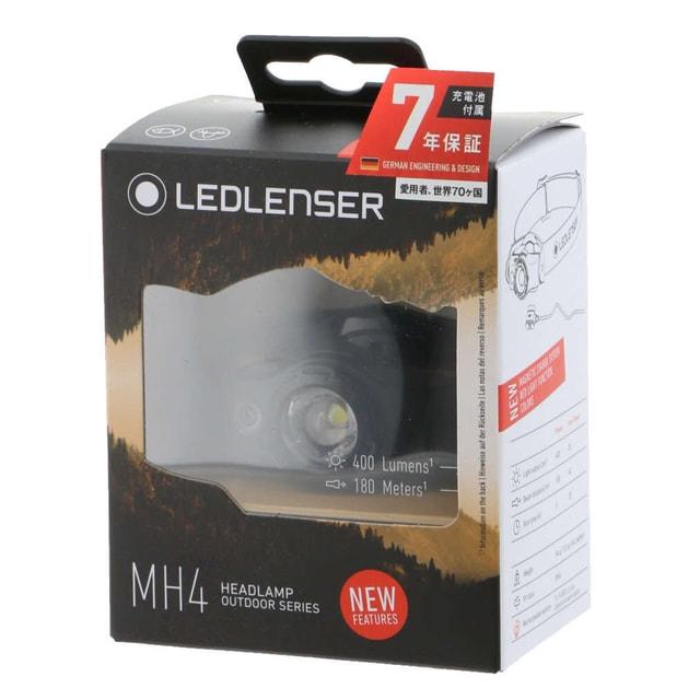 レッドレンザー MH4 502151 トレッキング ヘッドライト : ブラック LED
