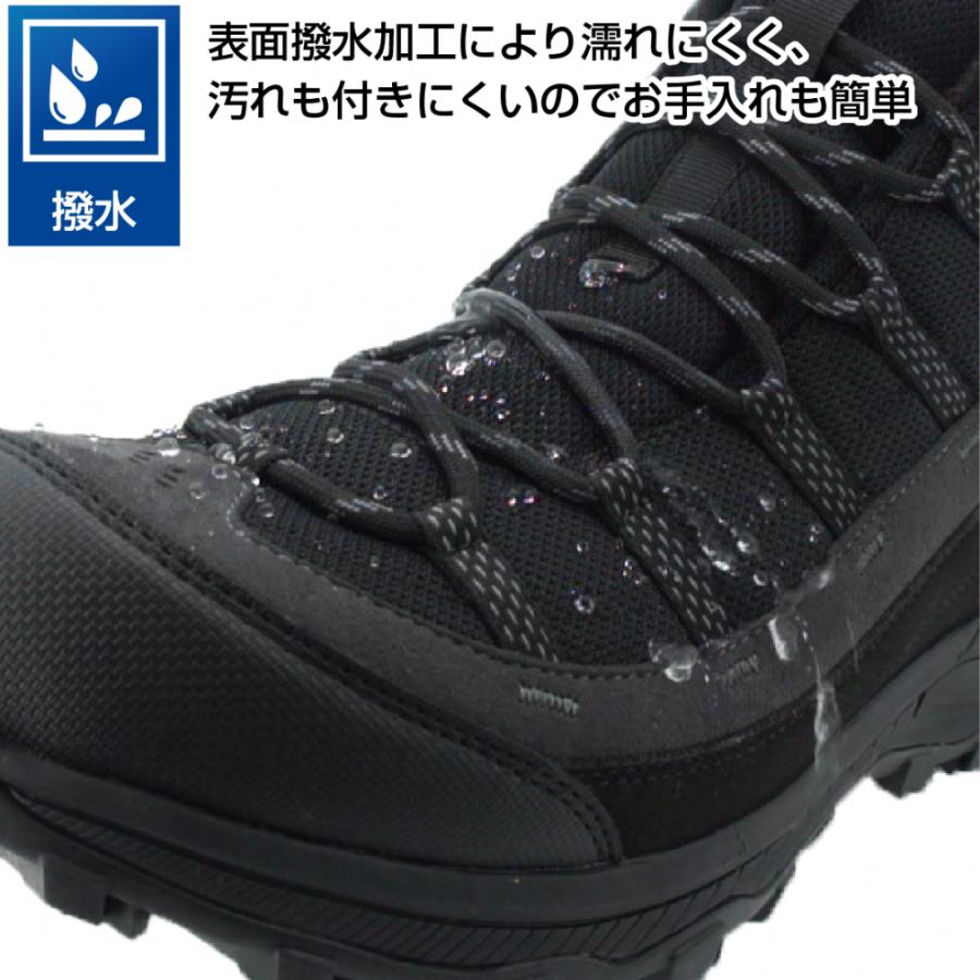 TIGORA（ティゴラ） 新ハイキングMD M TR 7F-1004 BK メンズ