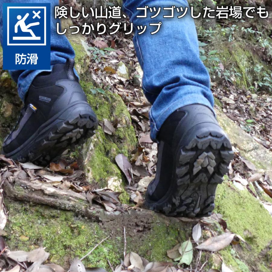 TIGORA 2024春夏 ティゴラ 新ハイキングMD M TR 7F-1004 BK