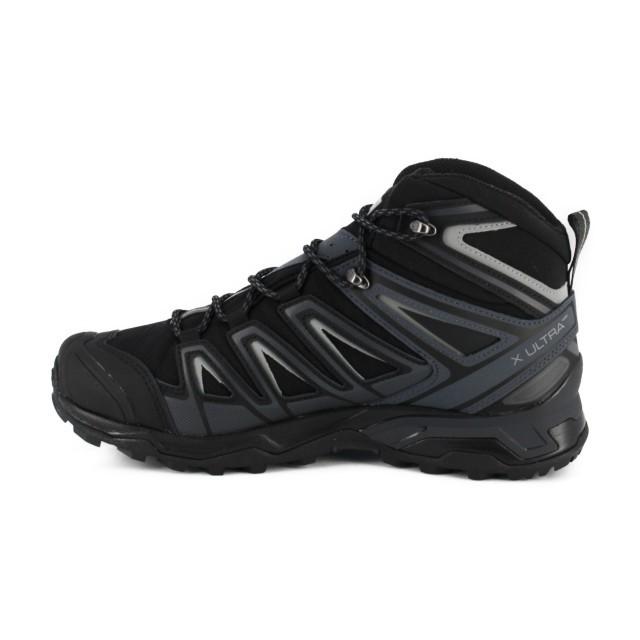 サロモン メンズ トレッキング シューズ X Ultra 3 Wide Mid Gtx L ブラック Salomon アルペン Paypayモール店 通販 Paypayモール