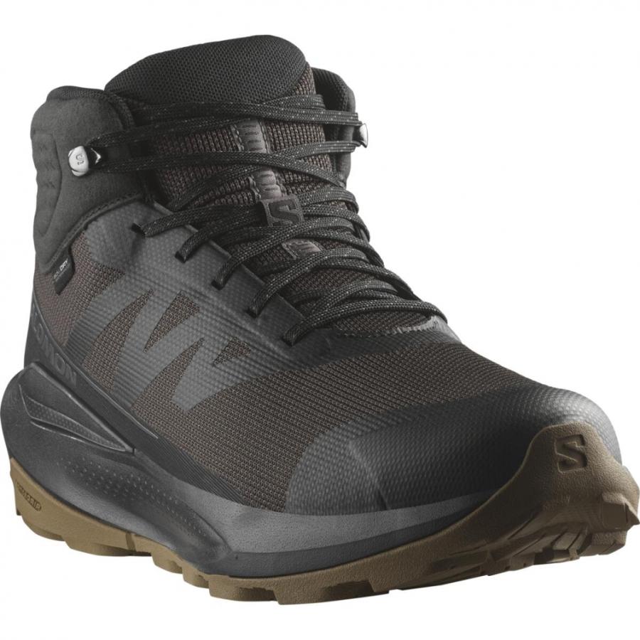 SALOMON - ▲▲SALOMON サロモン トレッキングシューズ L47577000 SIZE 23cm ELIXIR TOUR WP W ブラック L47577000 ブラック Amazon | [サロモン] ハイキング トレッキングシューズ ELIXIR
