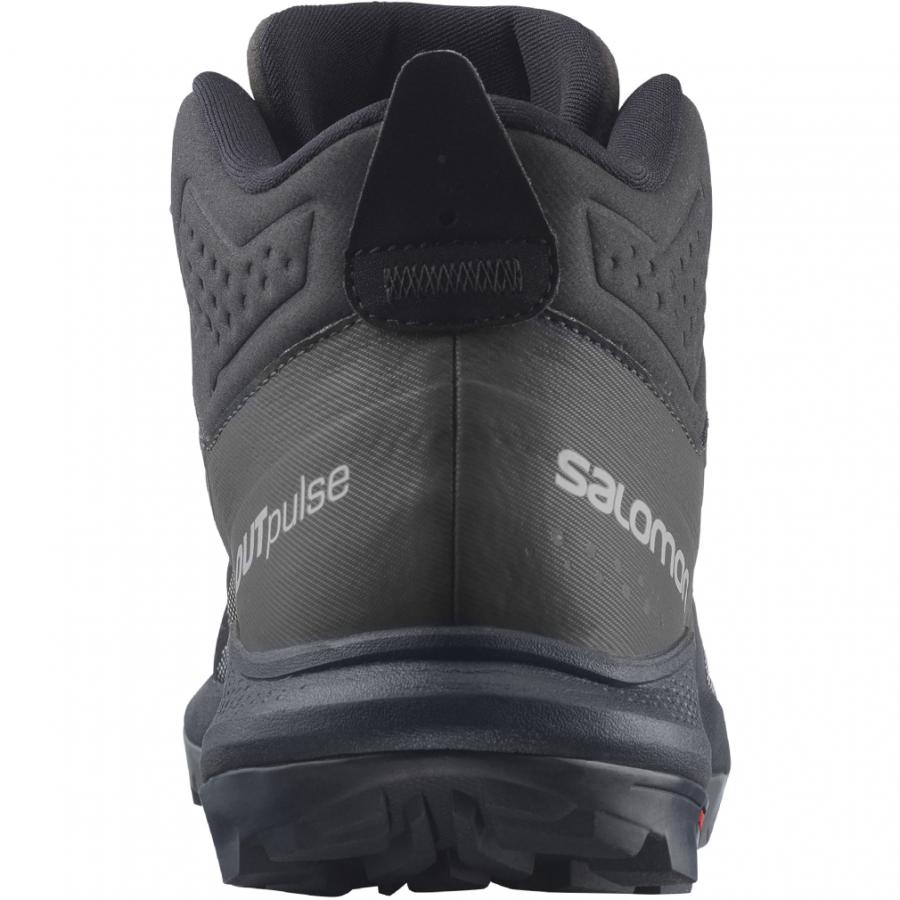 サロモン アウトパルスミッドゴアテックス OUTpulse Mid GTX L41588800 メンズ トレッキング シューズ : Black SALOMON｜alpen-group｜04