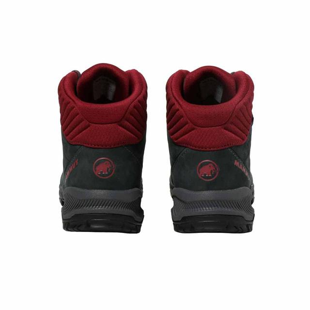 2026春夏 マムート ノヴァミッド 3030-04731 00670 レディース トレッキング シューズ : black-blood red MAMMUTの画像