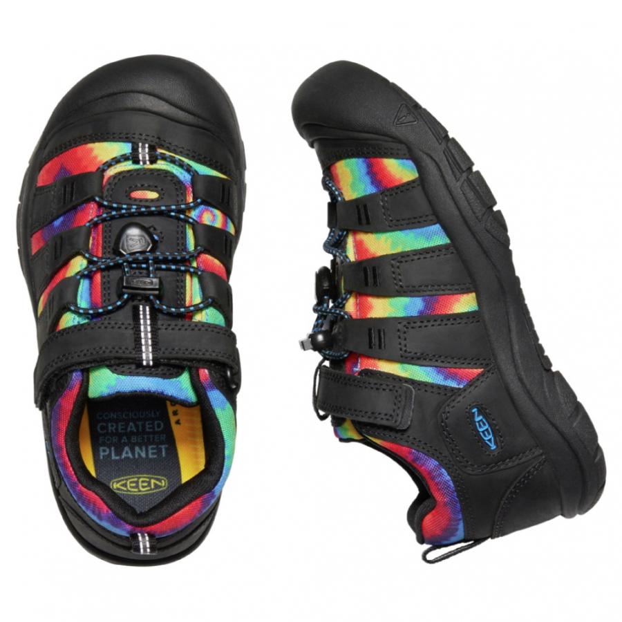 キーン NEWPORT SHOE Y 1025503 ジュニア キッズ・子供 トレッキング アウトドアシューズ : BLACK/ORIGINAL TIE DYE KEEN｜alpen-group｜05