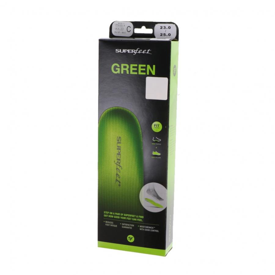 高級 Superfeet インソール グリーン SUPERfeet スーパーフィート SPF GREEN トレッキング シューズ 中敷き
