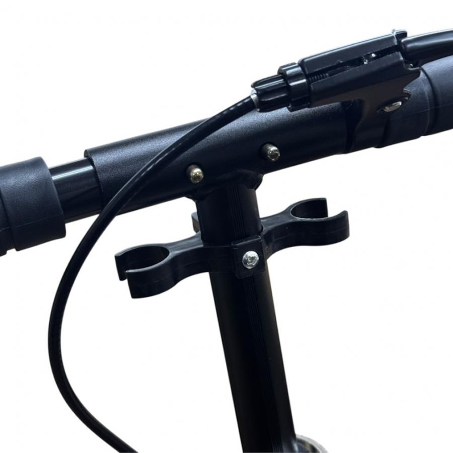 FJ Scooter 200 TT-7799 エクストリームスポーツ キックボード : Black