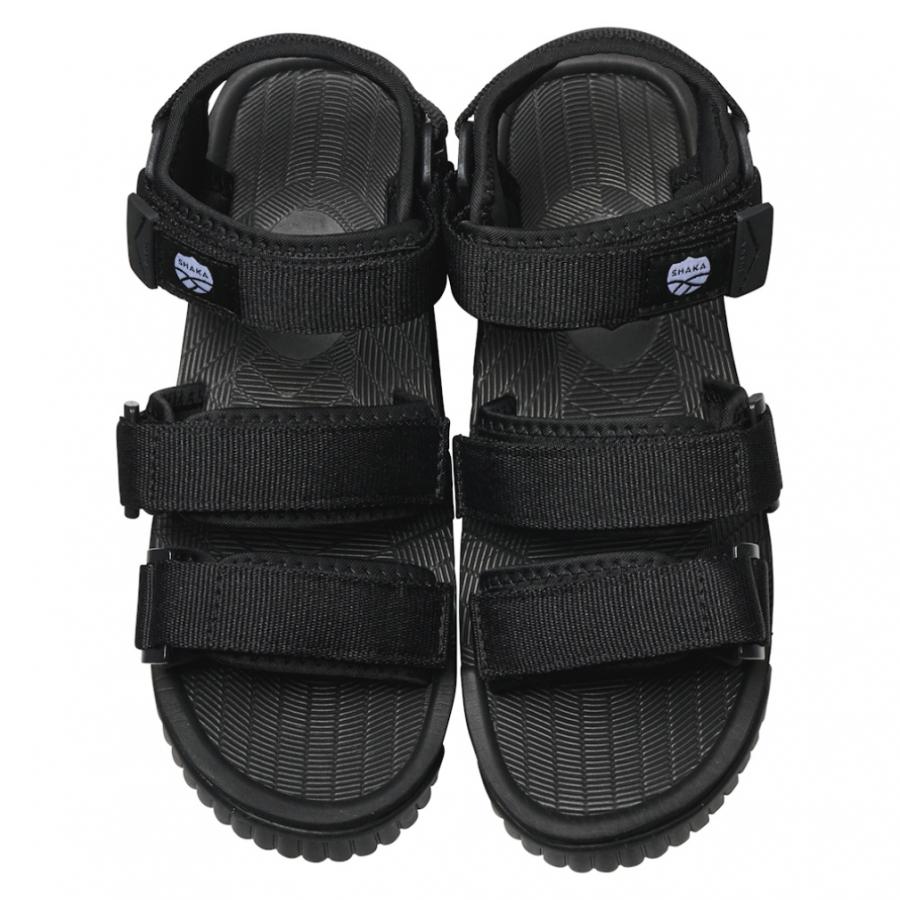 SHAKA（シャカ） NEO BUNGY SK-104 Black サンダル : ブラック