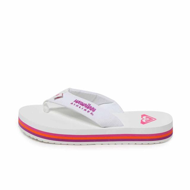 ROXY（ロキシー） × HAWAIIAN AIRLINES FLIP FLOP (RSD262201 WHT