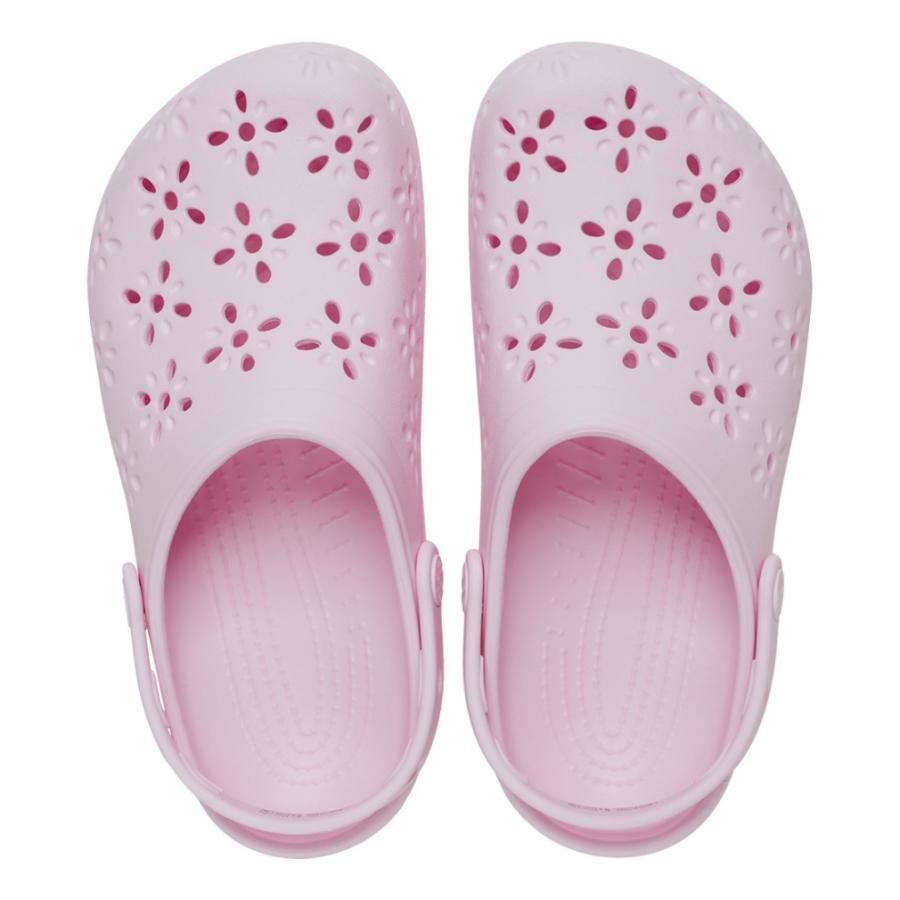 crocs（クロックス） Floral Cut Out Clog (210927-6ZW PkM