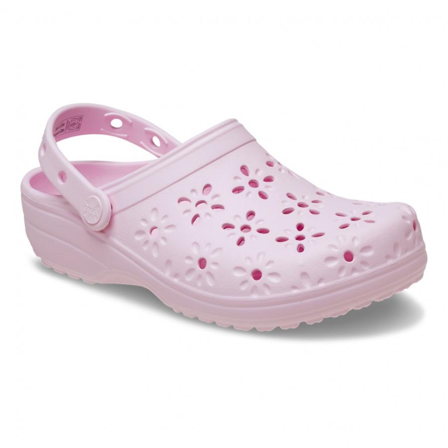 crocs（クロックス） Floral Cut Out Clog (210927-6ZW PkM