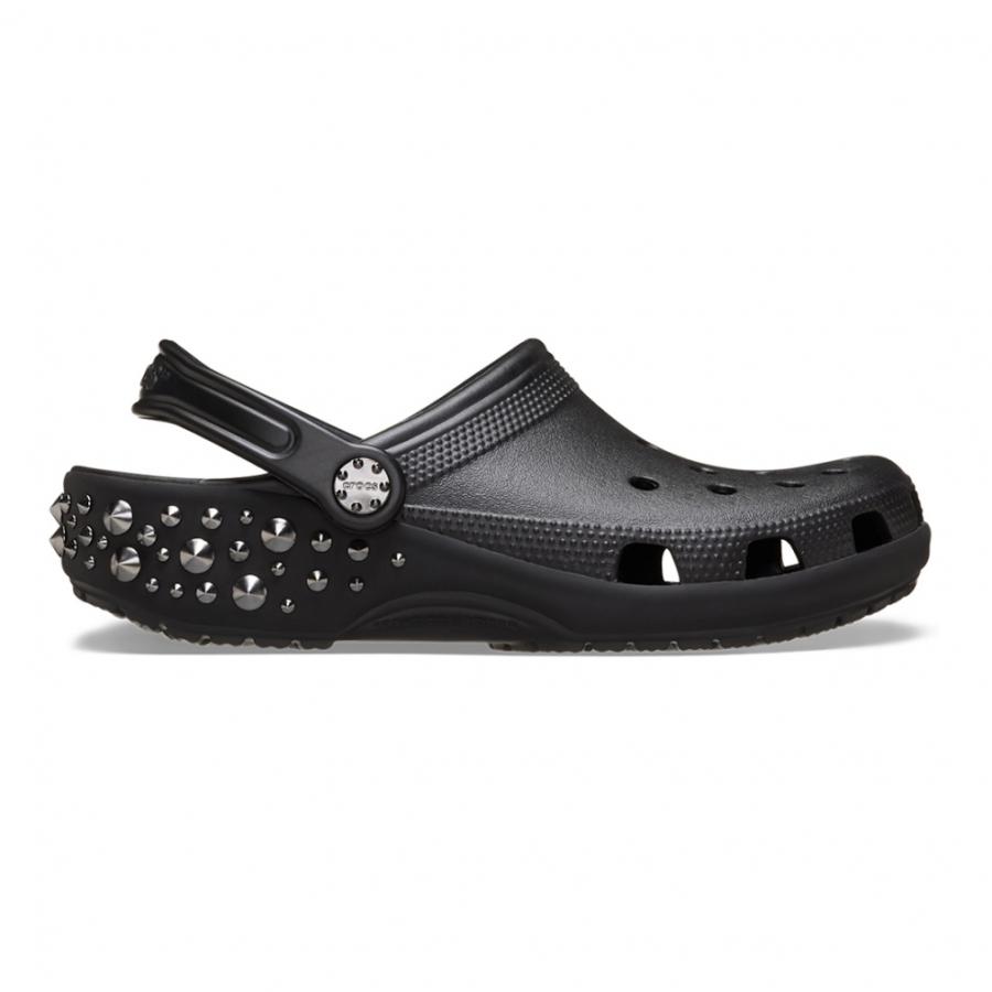 crocs（クロックス） Classic Studded Clog (211596-001 Blk