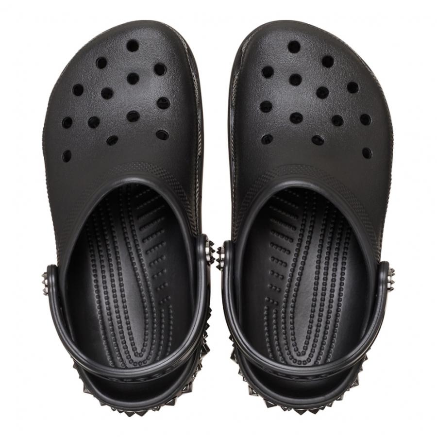crocs（クロックス） Classic Studded Clog (211596-001 Blk