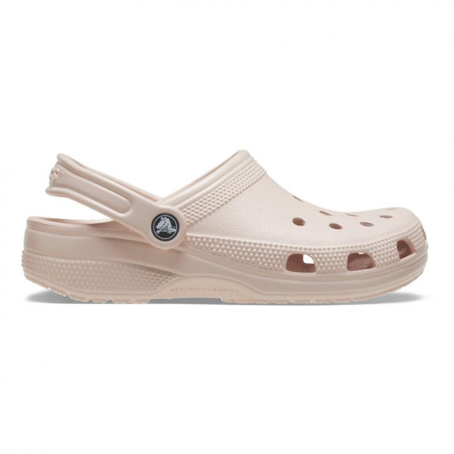 crocs ベージュ クロッグサンダル*6 クロックス crocs レディース 厚底サンダル CLASSIC PLATFORM CLOG