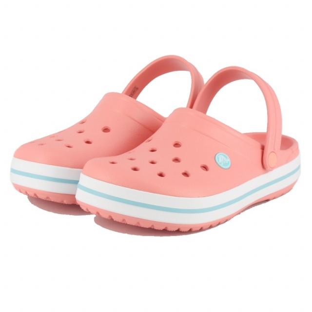 crocs melon ice blue