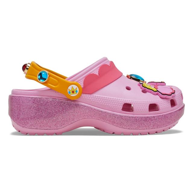 crocs（クロックス） プリンセスピーチ クラシック プラットフォーム