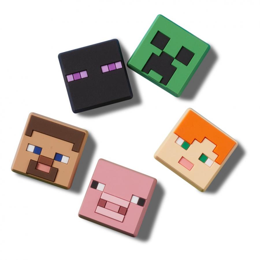 m*☆様 クロックス　マイクラ　子供 crocs クロックス Minecraft 5pk 10011273 ジュニア キッズ 子供