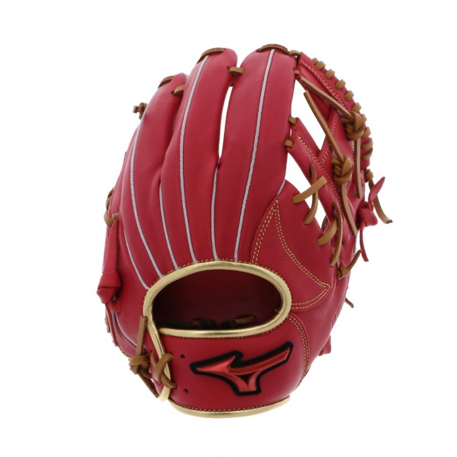 ミズノ 軟式用 WILLDRIVE RED ウィルドライブ レッド 内野手用 サイズ9 