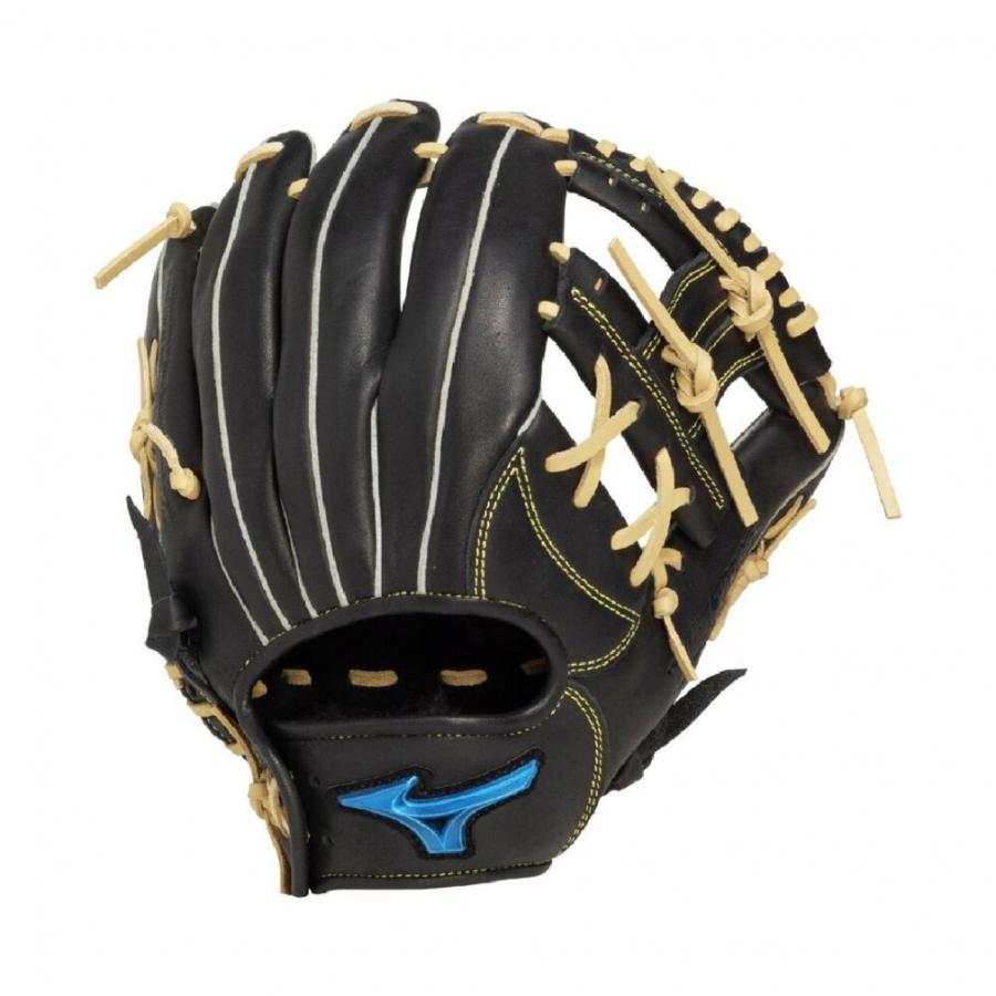 ミズノプロ　軟式グローブ クリーム/青 MIZUNO ミズノ 軟式用WILL DRIVE BLUE限定カラー内野手向け